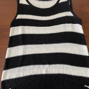 Cable & Gauge Striped Knit Top